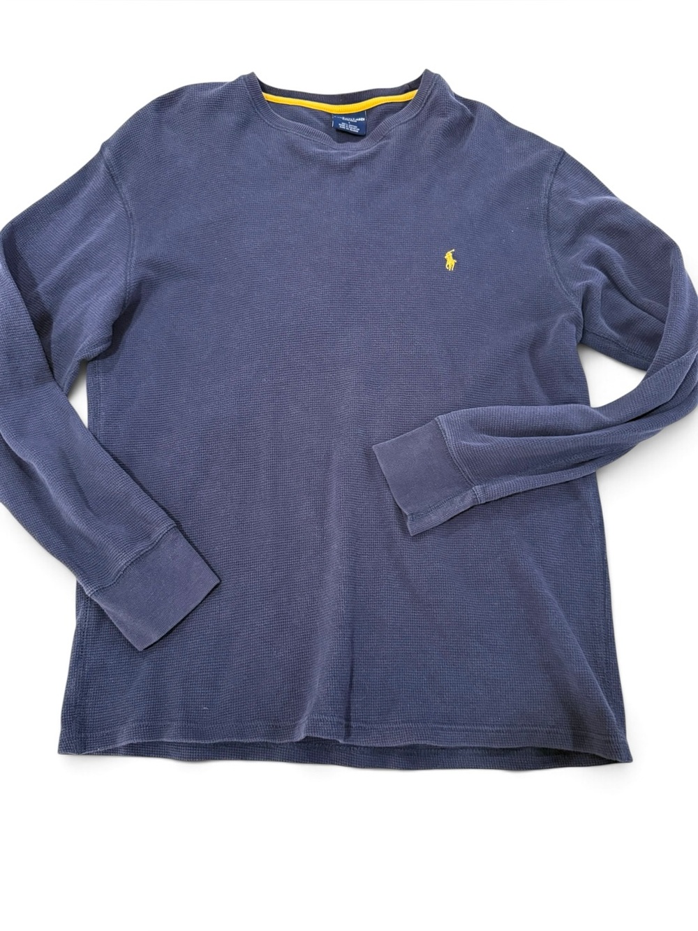 Polo by Ralph Lauren Royal Blue Thermal/Sleep Shirt L